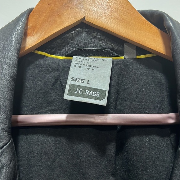 JC Rags Leather Jacket - Picture 3 of 6
